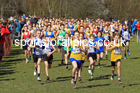 Boys Under-13s 2022 CAU Inter Counties Cross Country, Prestwold Hall, Loughborough.  Photo: David T. Hewitson/Sports for All Pics